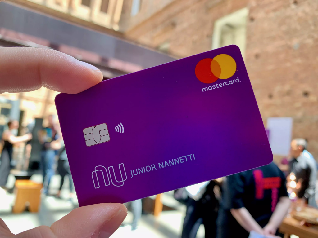 Conta Nubank cartão de débito e cartão de crédito 100% digital e sem anuidade