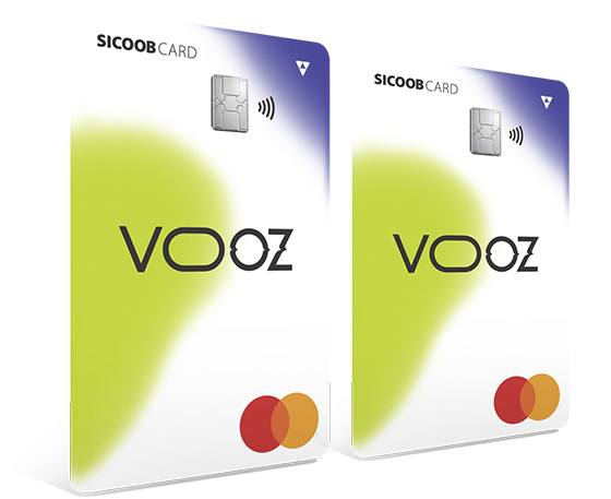 Sicoob Vooz é cartão de débito e cartão de crédito sem anuidade